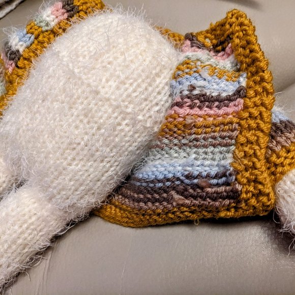 Meet George Mouse handmade tricot baby shower -birthday gift 16 inch - Picture 9 of 10